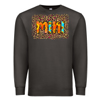 Smoke Leopard Sunflower Mimi Premium Sweatshirt - RanaPortraitStore