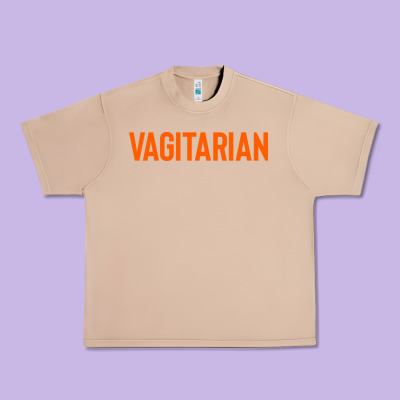 Vagitarian Urban Heavy Tee Designed By Artisfamous