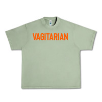 Oil Green vagitarian Urban Heavy Tee - artisFamous