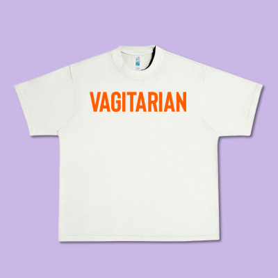 Vagitarian Urban Heavy Tee Designed By Artisfamous