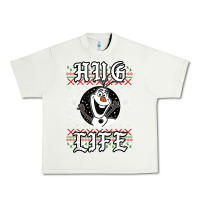 Pistachio fro.zen o.l.a.f hug life ugly christmas sweater style shirt Urban Heavy Tee - artisFamous