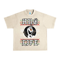 Sandshell fro.zen o.l.a.f hug life ugly christmas sweater style shirt Urban Heavy Tee - artisFamous