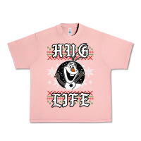 Salmon fro.zen o.l.a.f hug life ugly christmas sweater style shirt Urban Heavy Tee - artisFamous