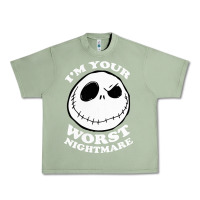 Oil Green j.a.c.k  skel.ling.ton  worst nightmare t shirt Urban Heavy Tee - artisFamous