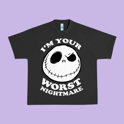 J.a.c.k  Skel.ling.ton  Worst Nightmare T Shirt Urban Heavy Tee Designed By Artisfamous