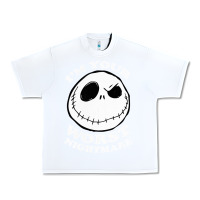 White j.a.c.k  skel.ling.ton  worst nightmare t shirt Urban Heavy Tee - artisFamous