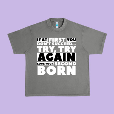 Second Born Gifts Urban Heavy Tee Designed By Artisfamous