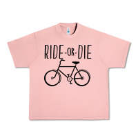 Salmon ride or die bicycle Urban Heavy Tee - artisFamous