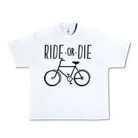 White ride or die bicycle Urban Heavy Tee - artisFamous
