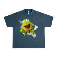 Midnight Navy kermit the frog Urban Heavy Tee - artisFamous