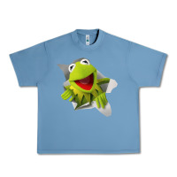 Pebble Blue kermit the frog Urban Heavy Tee - artisFamous