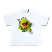 White kermit the frog Urban Heavy Tee - artisFamous