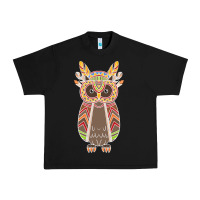 Black Native OWL Urban Heavy Tee - artisFamous