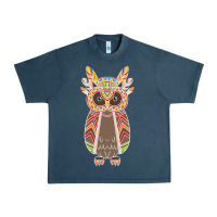 Midnight Navy Native OWL Urban Heavy Tee - artisFamous