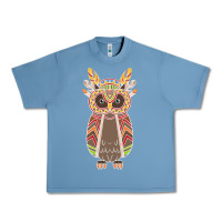 Pebble Blue Native OWL Urban Heavy Tee - artisFamous