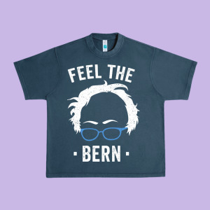 Bernie Sanders For Now Urban Heavy Tee Designed By Artisfamous