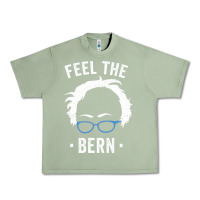 Oil Green bernie sanders for now Urban Heavy Tee - artisFamous