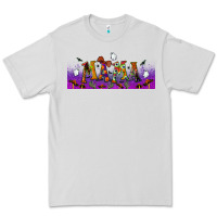 Dove Grey halloween mama libbey glass Premium Tee - BundleAndBundleShop