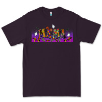 Plum halloween mama libbey glass Premium Tee - BundleAndBundleShop