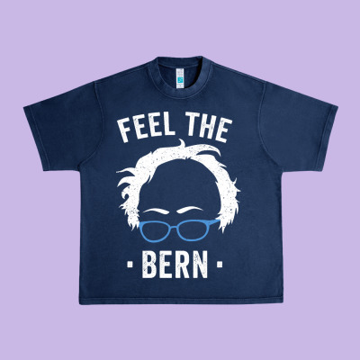 Bernie Sanders For Now Urban Heavy Tee Designed By Artisfamous