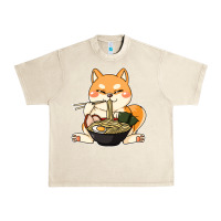 Sandshell shiba inu dog ramen Urban Heavy Tee - artisFamous