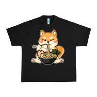 Black shiba inu dog ramen Urban Heavy Tee - artisFamous