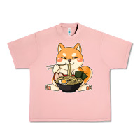 Salmon shiba inu dog ramen Urban Heavy Tee - artisFamous