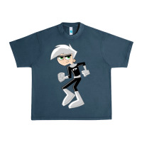 Midnight Navy danny phantom run Urban Heavy Tee - artisFamous