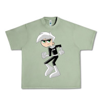 Oil Green danny phantom run Urban Heavy Tee - artisFamous