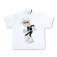 White danny phantom run Urban Heavy Tee - artisFamous