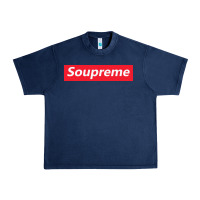 Navy SOUPREME Urban Heavy Tee - artisFamous