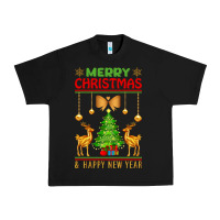 Black merry christmas Urban Heavy Tee - artisFamous
