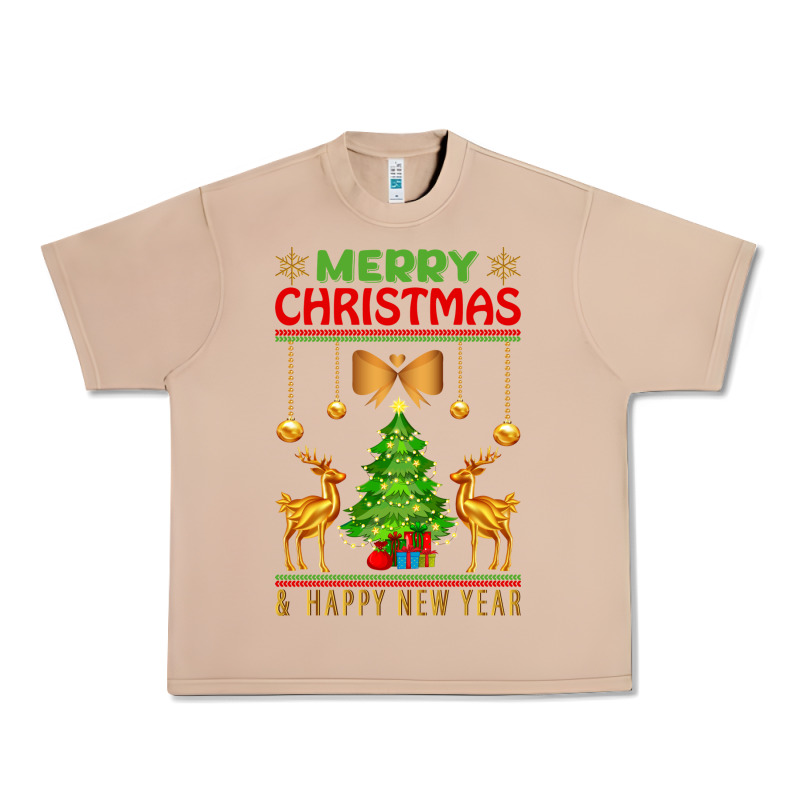 Merry Christmas Urban Heavy Tee by artisFamous | Teevron