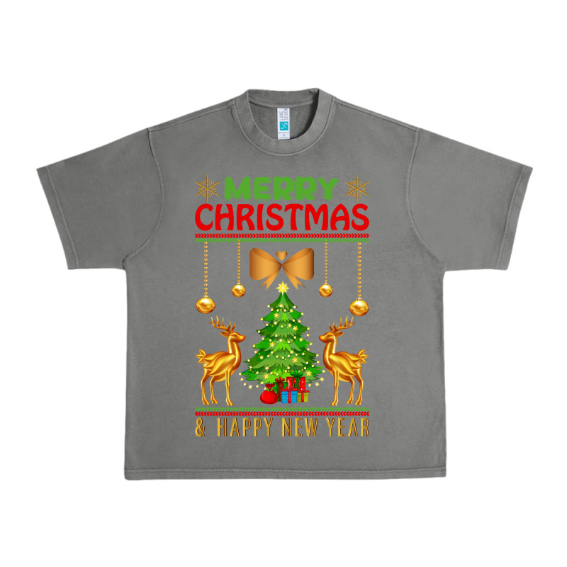 Merry Christmas Urban Heavy Tee by artisFamous | Teevron