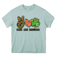 Arona peace love shamrock Heavy Core Tee - FaDigitalArtStudio