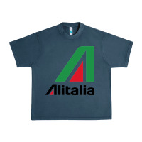Midnight Navy alitalia Urban Heavy Tee - artisFamous
