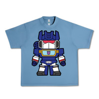 Pebble Blue soundwave transformers chibi Urban Heavy Tee - artisFamous