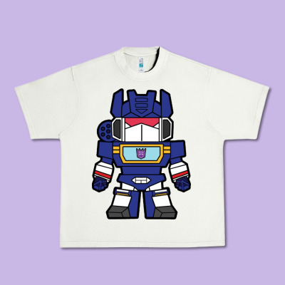 Soundwave Transformers Chibi Urban Heavy Tee Designed By Artisfamous