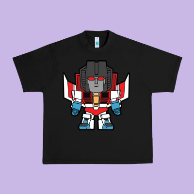 Starscream Chibi Urban Heavy Tee Designed By Artisfamous