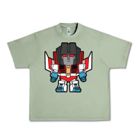 Oil Green starscream chibi Urban Heavy Tee - artisFamous
