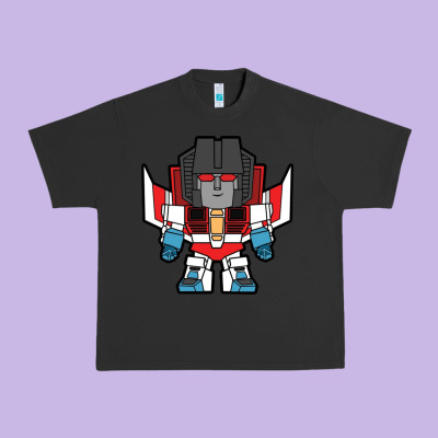 Starscream Chibi Urban Heavy Tee Designed By Artisfamous