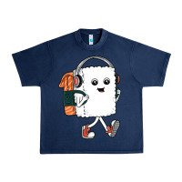 Navy sushi cool Urban Heavy Tee - artisFamous
