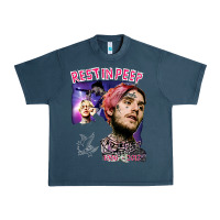Midnight Navy lil peep Urban Heavy Tee - artisFamous