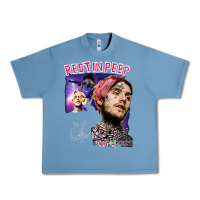 Pebble Blue lil peep Urban Heavy Tee - artisFamous