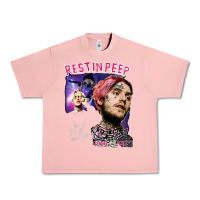 Salmon lil peep Urban Heavy Tee - artisFamous