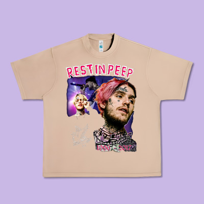 Lil Peep Urban Heavy Tee Designed By Artisfamous