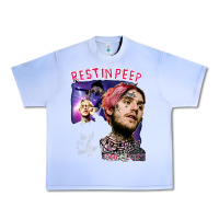Grape Ice lil peep Urban Heavy Tee - artisFamous