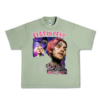Oil Green lil peep Urban Heavy Tee - artisFamous