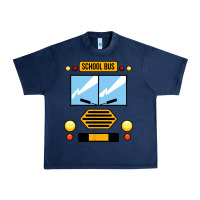 School Bus Costume Cool Halloween Urban Heavy Tee | Teevron