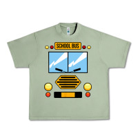 Oil Green school bus costume cool halloween Urban Heavy Tee - artisFamous